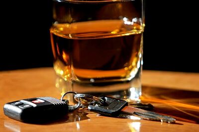 Alcohol and keys - drunk driving leading to ignition interlock device